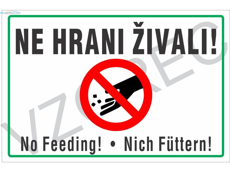Ne-hrani-zivali