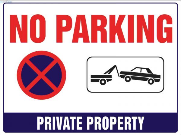 no parking tabla