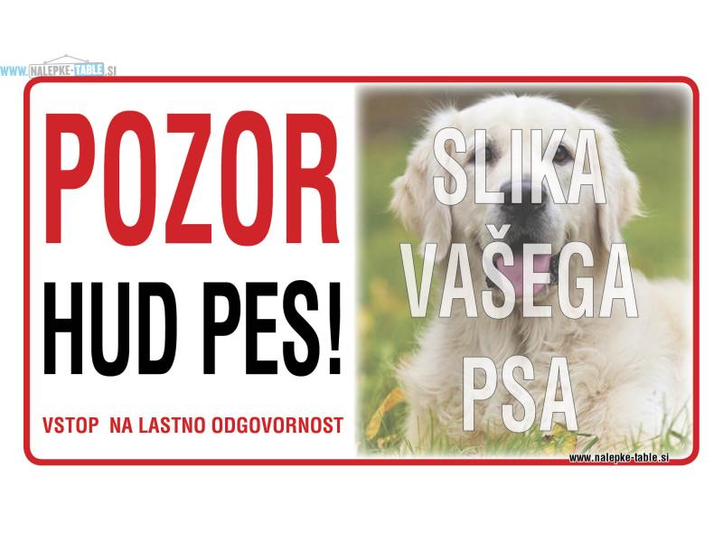 Pozor hud pes UT002