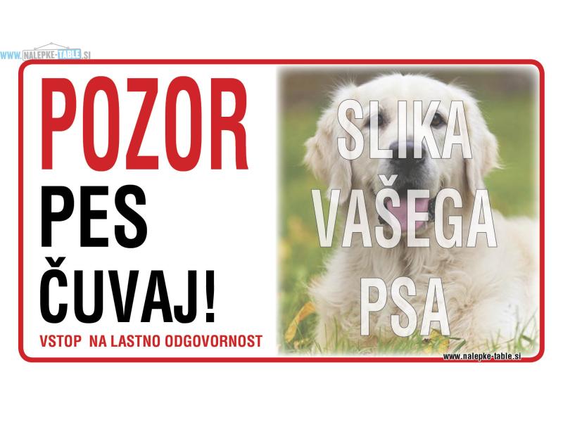 Pozor pes cuvaj UT009