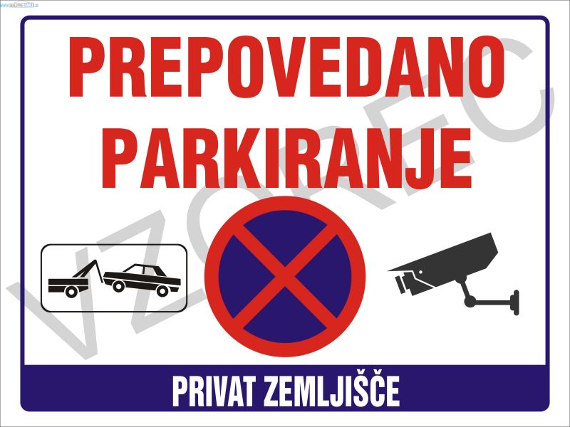 Prepovedano-parkiranje-pajk-znak-kamera-privat