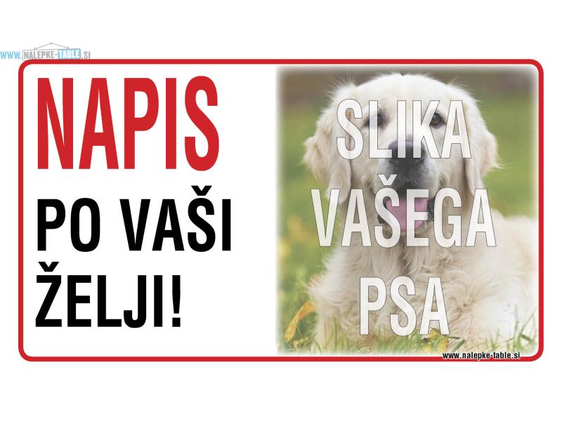 Tablica napis po vaši zelji UT018